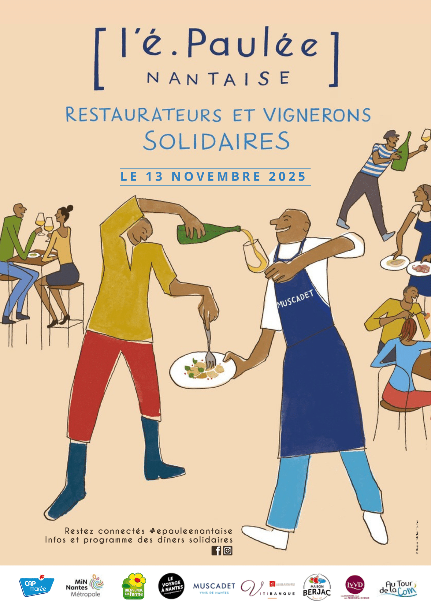 Affiche Epaulée nantaise 2025